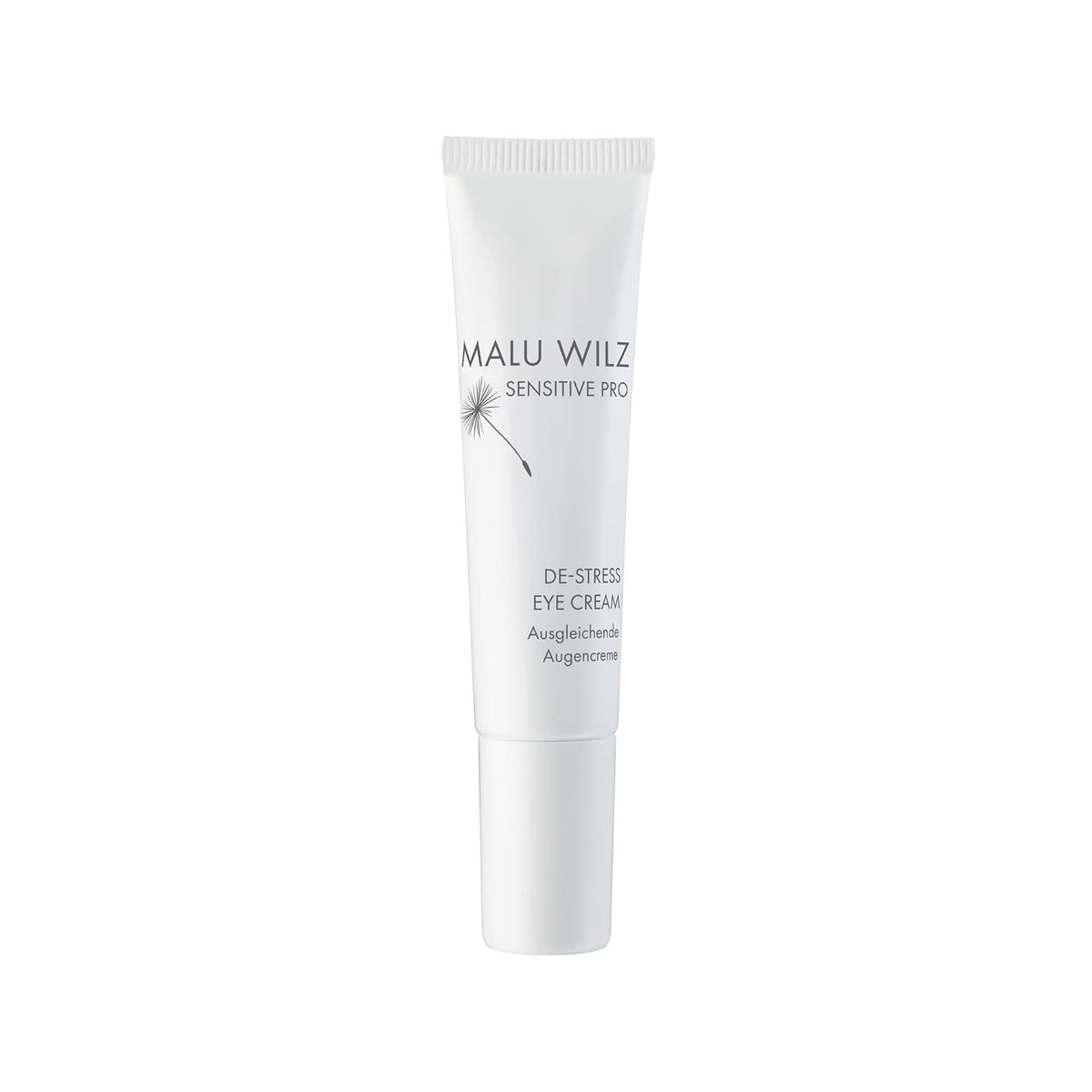 Malu Wilz DE-Stress Eye Cream 15ml I Skincare Augencreme für sanfte Gesichtspflege I Schützende Gesichtspflege-Creme mit Hyaluronsäure I Vegan