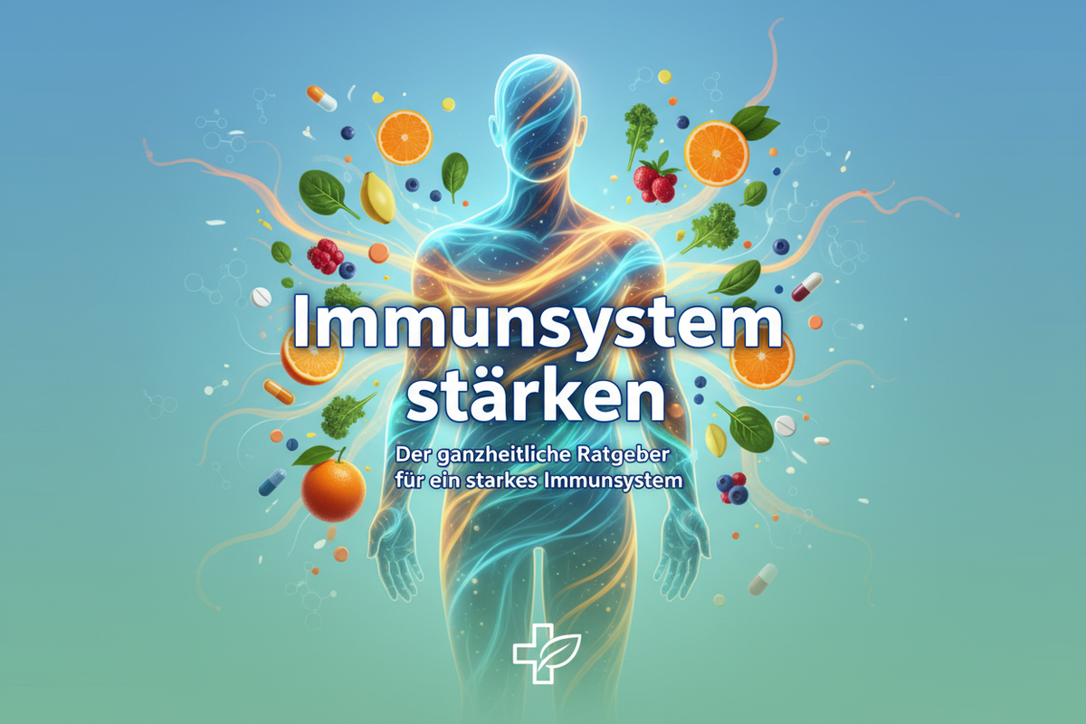 generriere mir ein e book cover zum Thema "Immunsystem stärken"